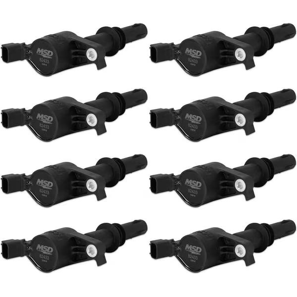 COIL, BLACK FORD, 4.6/5.4L, 3VLV 04-08, 8-PK, Msd Ignition, Mfr#: 824383